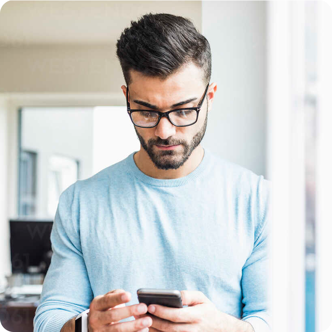 User with phone